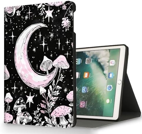 for Samsung Galaxy Tab S6 Lite 10.4" 2020/2022/2024 (SM-P620/P625/P613/P619/P615/P610) Tablet Case,Auto Wake/Sleep,Adjustable Stand Protective Cover - Watercolor Forest