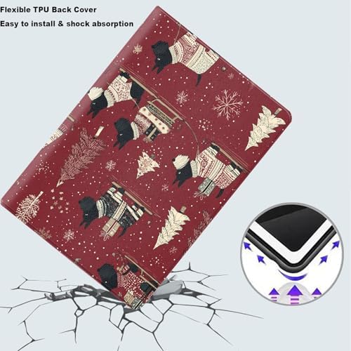Tablet Case for iPad mini 5/4 Case 7.9 Inch 20219/2017,Shockproof Protective Cover with Stand,Auto Wake/Sleep,Christmas Funny Dog