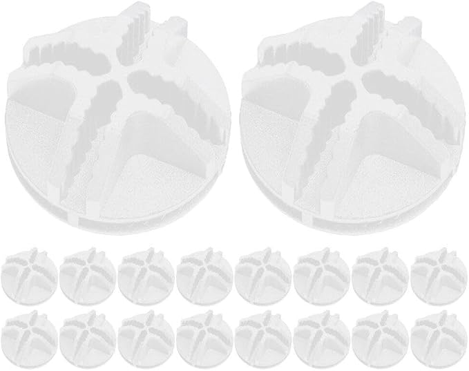 POPETPOP 30pcs Pet Cage Connectors Lightweight Plastic Playpen Buckles for Animals Easy to Assemble Versatile Fence Stabilizers for Pet Enclosures