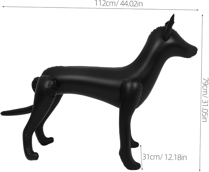 YARNOW Inflatable Dog Clothing Mannequin Display Stand for Pet Grooming Counters Soft for Retail Displays and Home Decor Dog