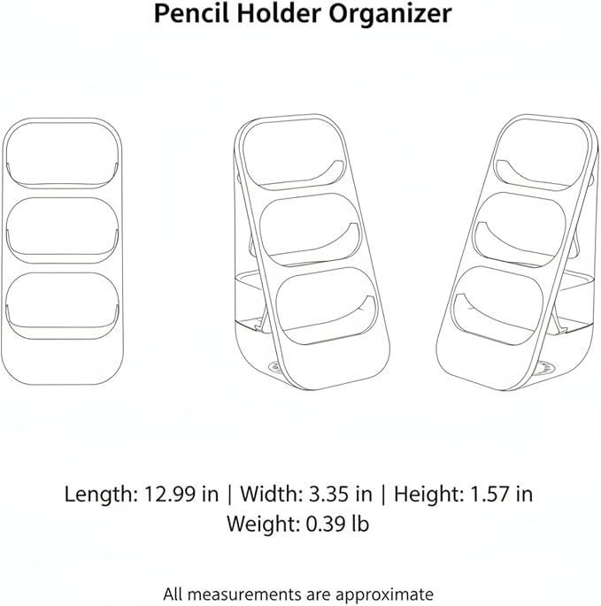 Pencil Holder Organizer, 1 PC
