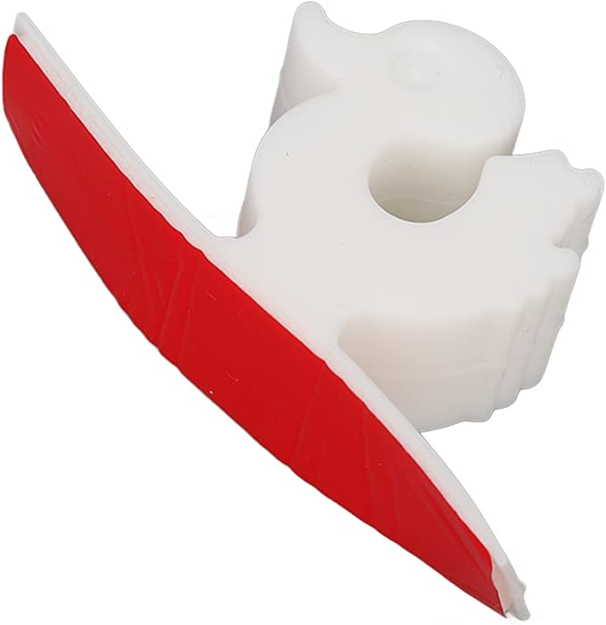 Cord Organizer Appliance Cable Duck Shaped Silicone Cable Keeper for Beauty Salon Home Kitchen Office (White)