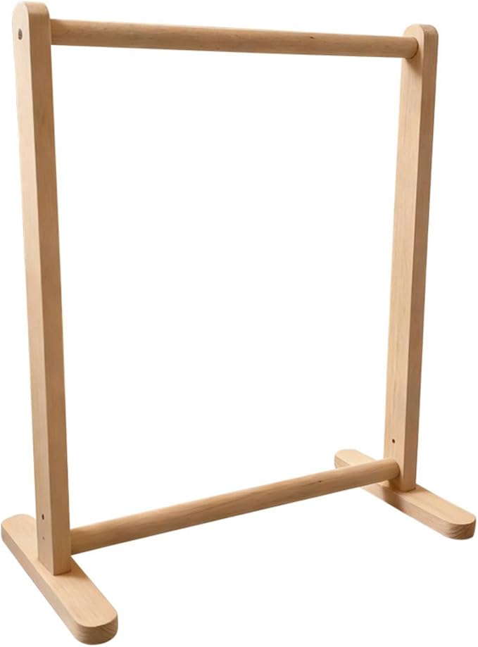 Garment Storage Rack Pet Clothing Rack Wardrobe Organizer Stand Hanger With Solid Beech Structure Clean Lines Open Display For Accessories Suitable for pet grooming area