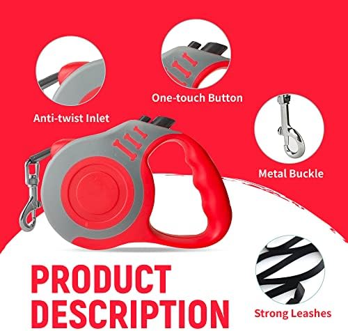 Retractable Dog Leash Automatic Telescopic Tractor Dog Tape