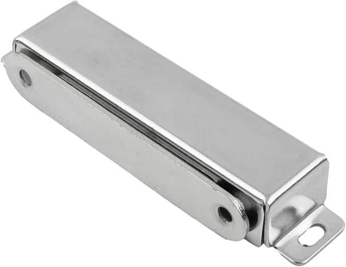 304 Stainless Steel Magnetic Cabinet Latch with 40kg Pull Force, Door Catch for Kitchen Bathroom and RV Use(XL)