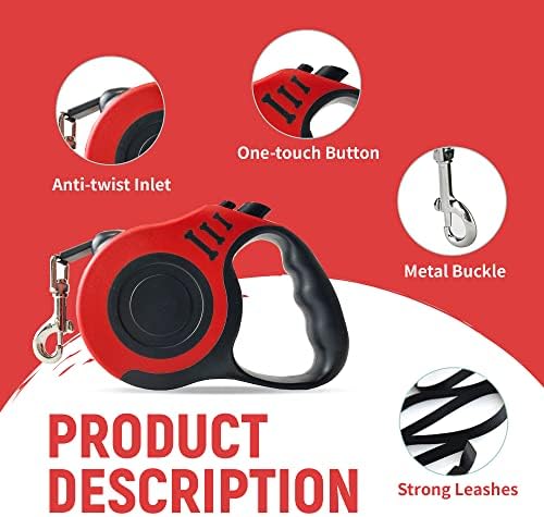 Retractable Dog Leash Automatic Telescopic Tractor Dog Tape