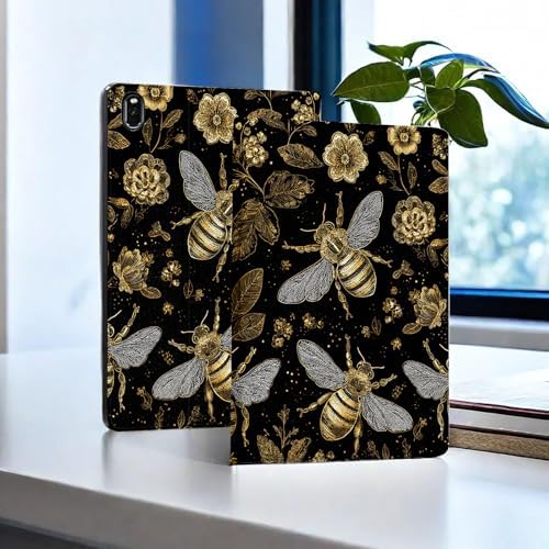 for Samsung Galaxy Tab S10 FE/ S9 FE 5G 10.9 Inch/Galaxy Tab S9 11 Inch 2023 Tablet Case,Auto Wake/Sleep,Adjustable Stand Protective Cover - Anchor Floral