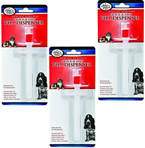 Four Paws Quick and Easy Pet Pill Dispensers (3 Pack)