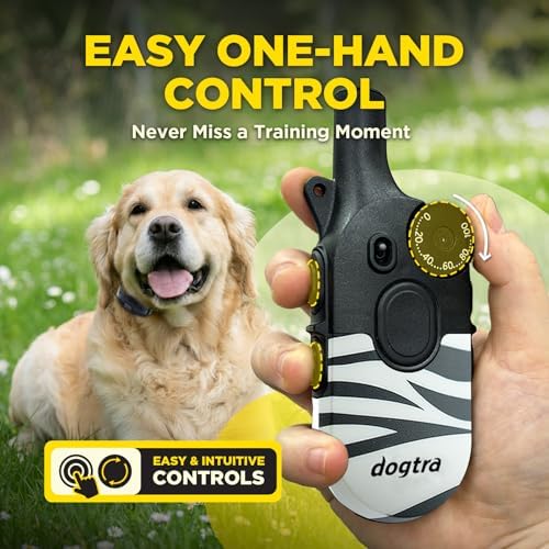 Dogtra 200iQ Remote Case Only – Swappable Replacement Cover for Remote Dog Training E-Collar – Lightweight, Durable, Custom Fit – Easy 1-Screw Install to Personalize Your Gear – Zebra