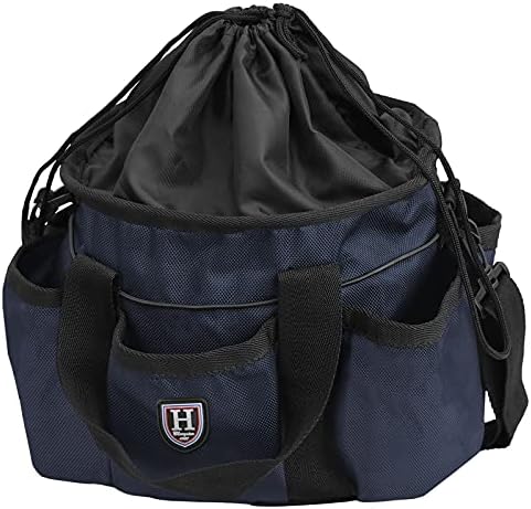 Harrison Howard Premium Horse Grooming Organizer Bag Horse Grooming Tote Bag-Deep Navy