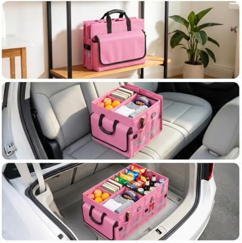 GDNasist Car Trunk Organizer and Storage for Car, SUV & Sedan