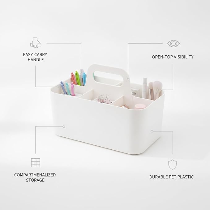 PET Storage Bin, 1 Pack