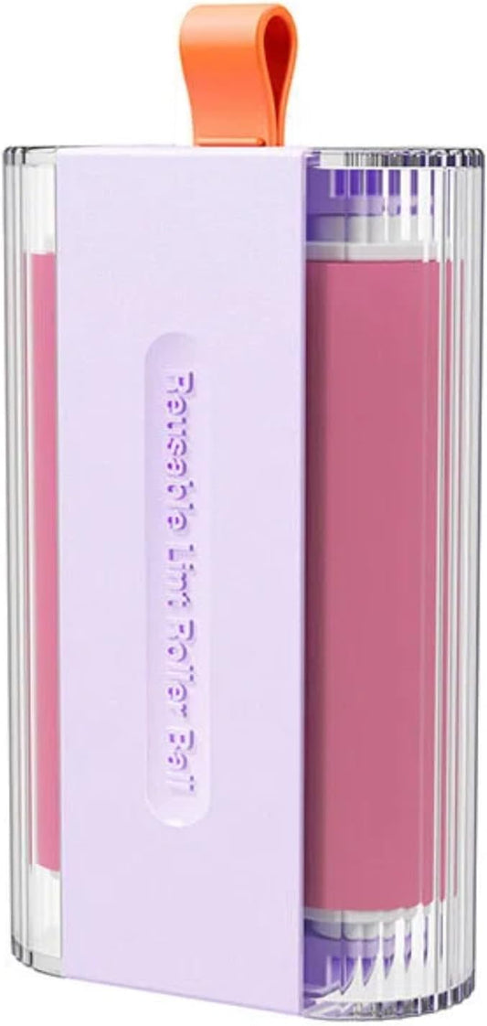Mini Washable and Reusable Lint Roller for Clothes,Portable Sticky Roller Travel Size, Compact Pet Hair Remover and Small Lint Remover Extra Sticky