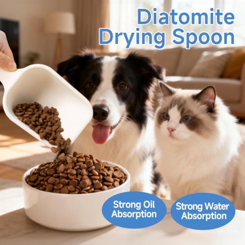 Diatom Drying Scoop 1 Cup for Pet Food
