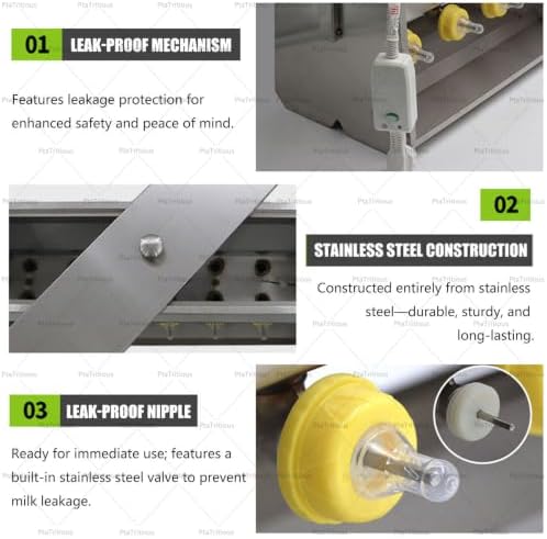 Automatic Pig Milk Feeding Machine, Universal Suckling Machine for Lambs 10Heads