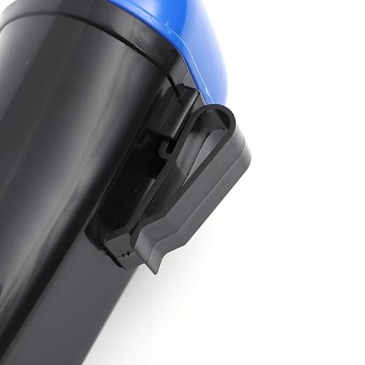 Portable Mini Car Trash Can with Leakproof Cover and Clip Space-Saving Vehicle Garbage Bin Organizer for Cars Suvs Trucks Multi-Functional Storage for Snacks Supplies Pet Food Blue