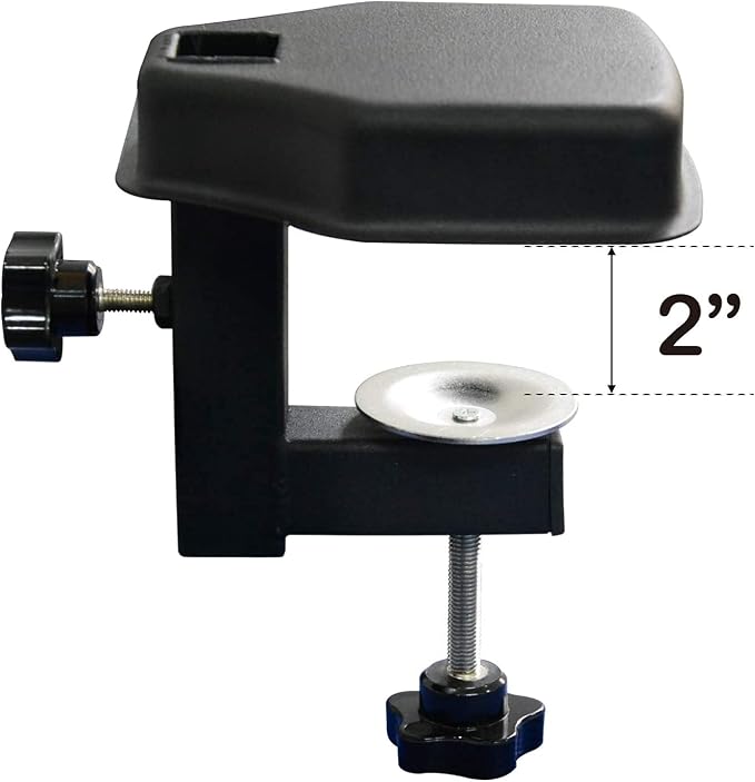 Pet Grooming arm with clamp for Large and Small Dogs - 35 inch Height Adjustable and Free Two No Sit Haunch Holder,Black