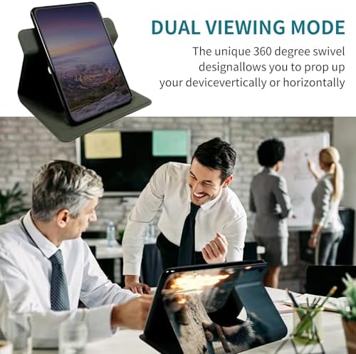 Case for Samsung Tab A11 8.7" 2025/Galaxy Tab A9 8.7" 2023, 360 Degree Rotating Stand with Multi-Angle Vertical & Horizontal Viewing Shockproof Protective Shell for Women Men, Flame Pet
