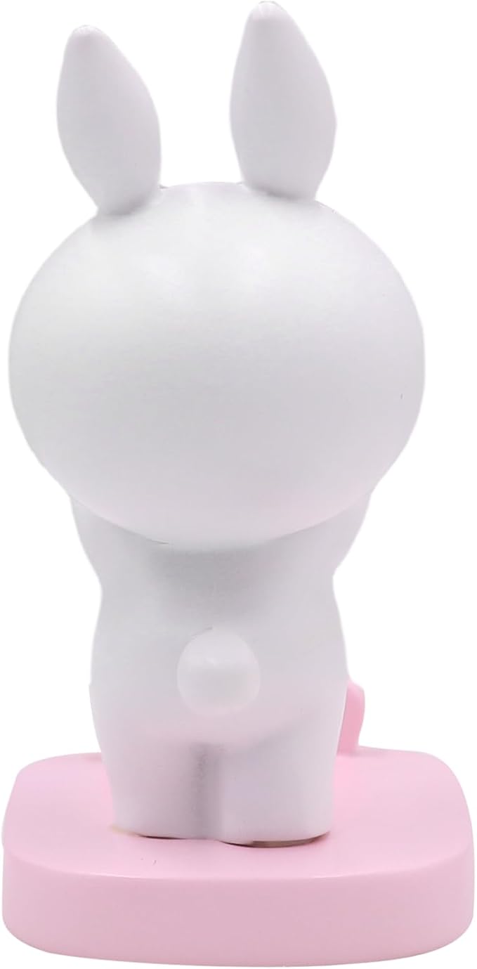 Cute Rabbit Cellphone Holder Stand Animal Smartphone Desk Stand for All Mobile Phones Bunny Phone Stand Desk Ornament