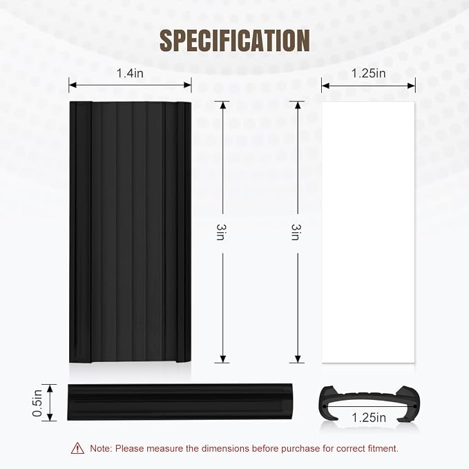 100Pcs Wire Shelf Label Holders with 100Pcs Label Paper Inserts, Black Plastic Wire Rack Label Holder Compatible with Metro and Nexel 1-1/4in Shelves, Label Area 3in Lx1.25in H