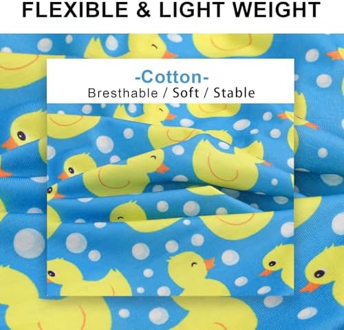 Dog Shirt Vest Dog Clothes for Small Dogs Boy Girl Stretchy Summer Puppy T-Shirts Soft Breathable Lightweight Puppy Sweatshirt Pet Cat Outfit (Blue Duck, X-Small)
