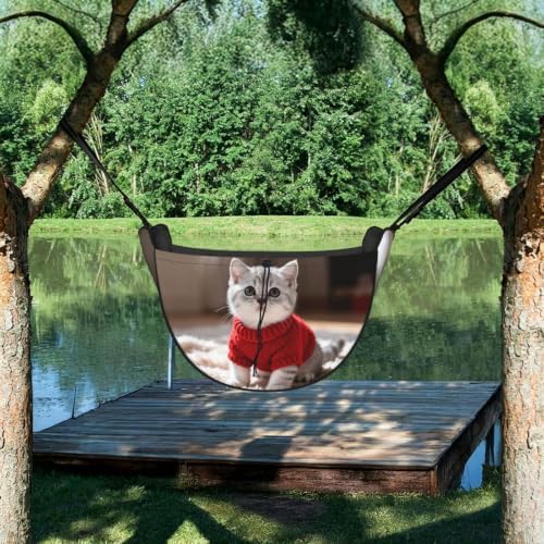 Cute shorthair cat Car Seat Organizer-Backseat Storage Bag for Travel | Waterproof Durable. Holds Snacks Gear Essentials. Fits Most Cars.