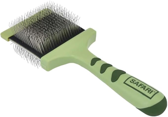 Coastal Pet Safari Dog Flexible Slicker Brush - Dog Brush for Shedding - Undercoat Rake & Grooming Tools for Small & Medium Pets - Medium