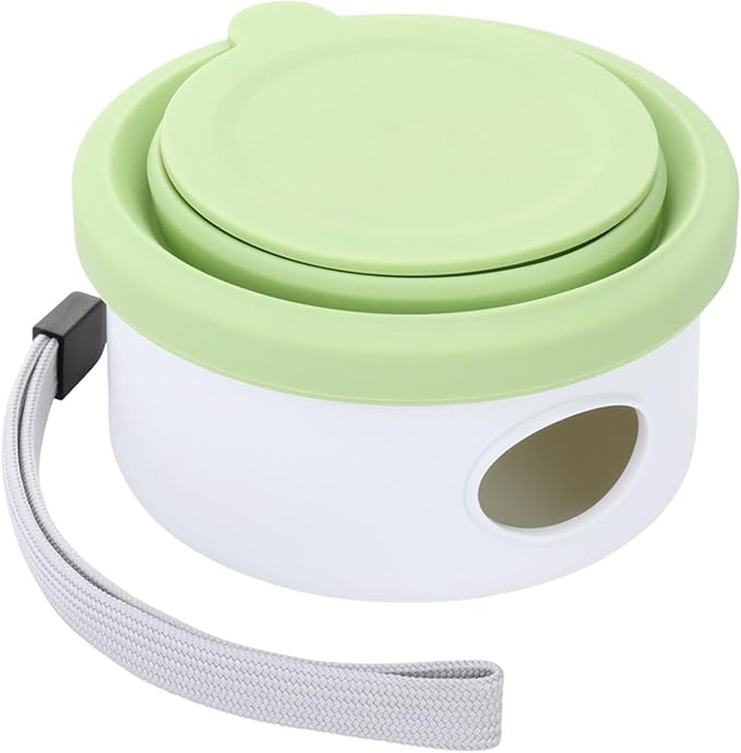 Dog Water Bowl - Portable Pet Dish, Food Storage, Travel Feeding Accessory | Pet Travel Bowl - On The Go Feeding for Dogs | Lightweight Fabric, Water Container, Food Storage Pouch for Trips