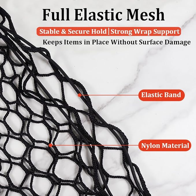 Dog Car Barrier for Volkswagen Transporter T4 T5 T6 T7 Caddy, Durable Car Dog Back Seat Barrier Net, Mesh Pet Divider Storage Net, Breathable & Easy to Install, Travel Accessories