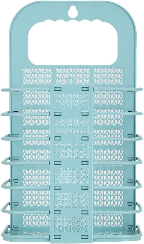 AYNEFY Feeding Supplies Basket Foldable Wall Mounted Feeder Foldable Hanging Feeder with Sticking Hook for Chickens Rabbits Guinea Pigs Chinchillas Hamsters Chicken Vegetable