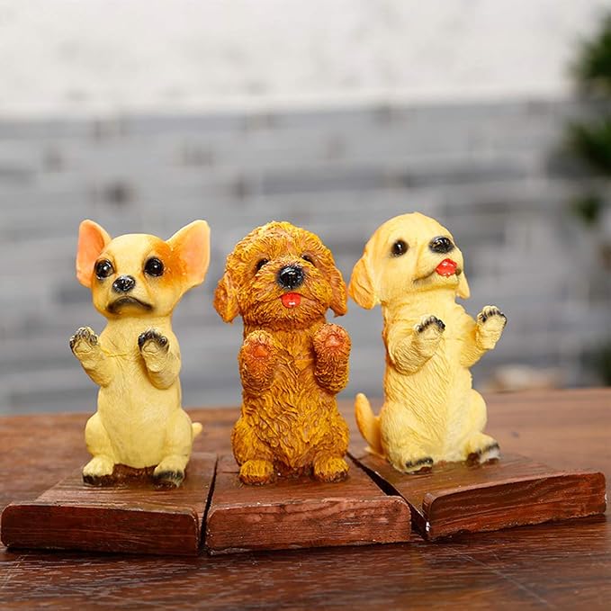 Puppy Dog Cell Phone Stands Pet Smartphone Holder for Desk Chihuahua