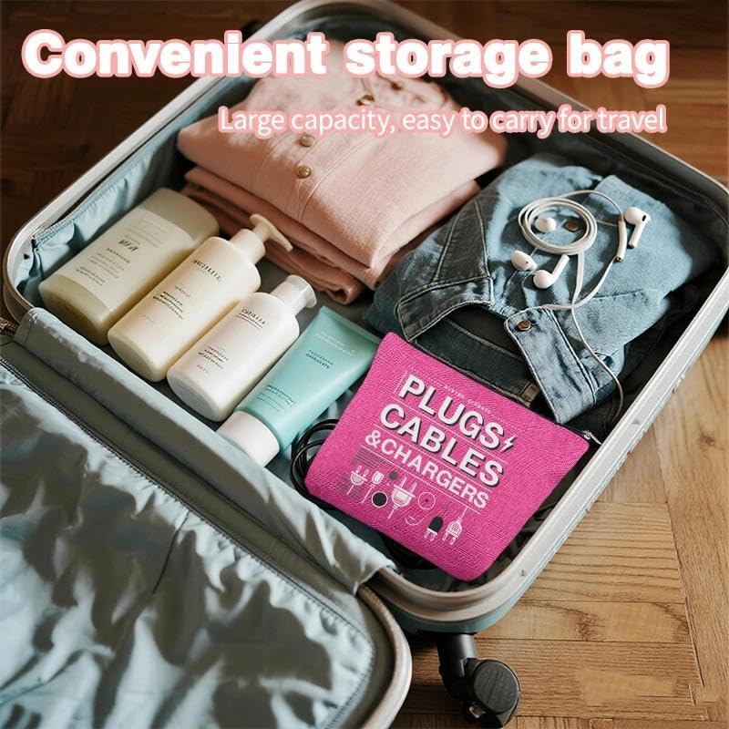 Charging Cable Organizer Bag Pouch Travel Elastic Silicone Cable Strap Cord Organizer Anti Loss Portable Earphone Plug Charger Storage Bags Data Cables Protector Cover Charge Cord Tie Wrap Protection