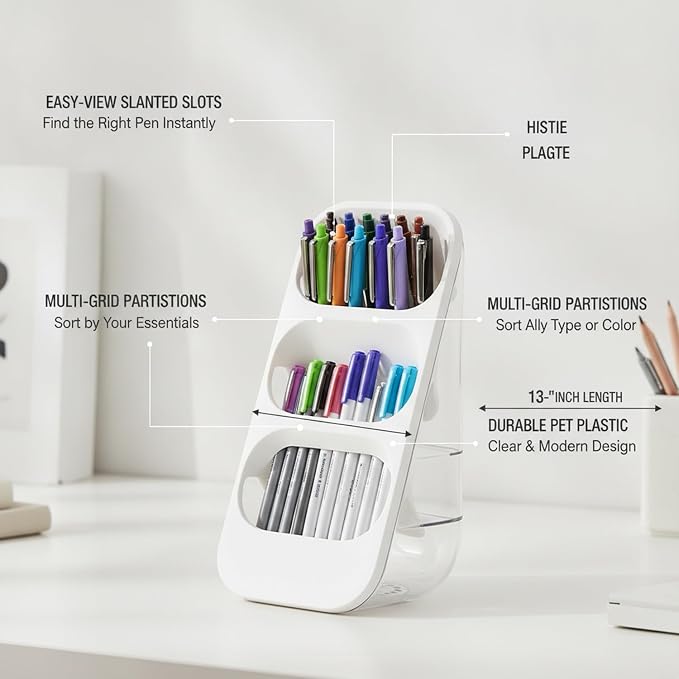 Pencil Holder Organizer, 1 PC