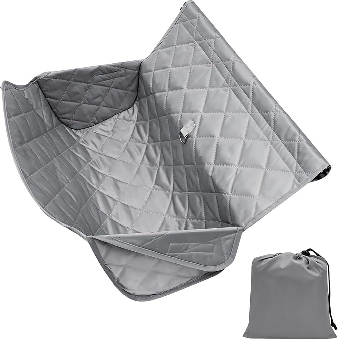Portable Shopping Cart Cover for Dogs, with Jump Prevention Guard, 57x37x40cm, Pet Grocery Cart Seat Cover with Carry Bag, Pet Travel Shopping Protector, Stain Resistant, for Supermarket Outdoor