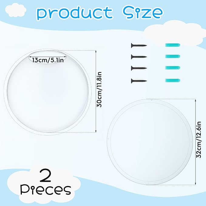 2 Pack Acrylic Wall Toy Storage,Clear Hanging Toy Dispenser with Back Panel Hanging Holder,exquisite Acrylic Wall Organizer for Blocks, Snacks, Cars,Home Organization and Storage