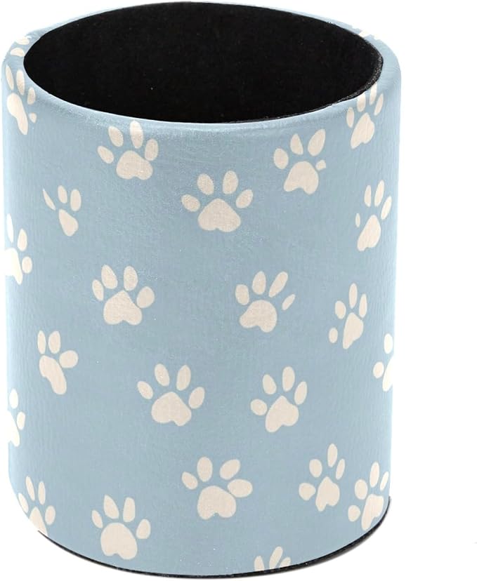 Pet Paw Pen Holder, Pencil Cup Marker Brush Holder Desk Storage Case, Desktop Organizer for School Office Home Supplies