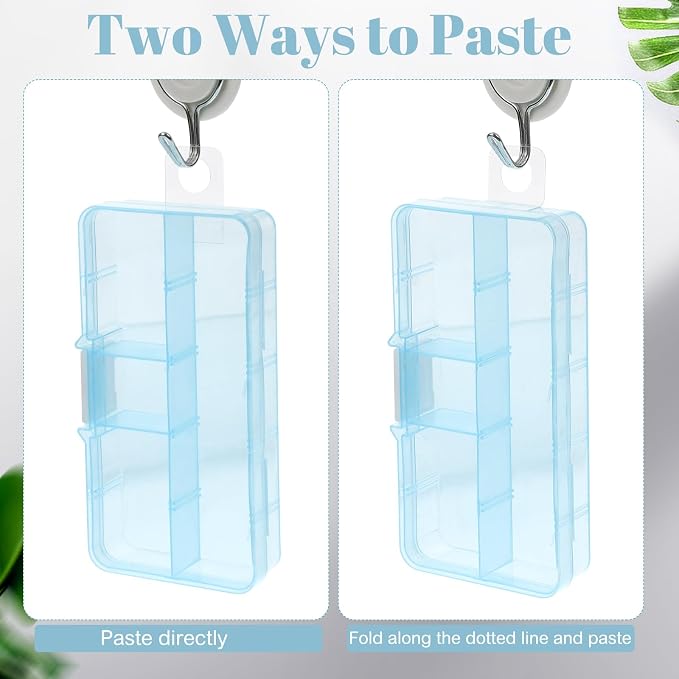 1000 Hang Tags 1.3×0.9 in Self Adhesive Hang Tabs Round Hole Hanging Tabs | Clear Plastic Hanging Stickers for Store Retail Handicrafts Jewelry Display, Compatible for Yoto Cards (1-1/4 x 7/8 Inch)