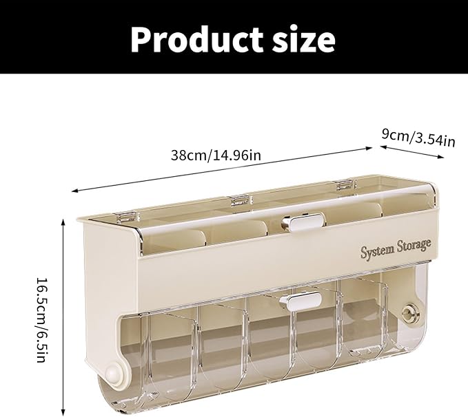 Drawer Organizer for Underwear and Socks, Sturdy PP PET Dividers with Compact Design for Home, Dorm, and Travel Use