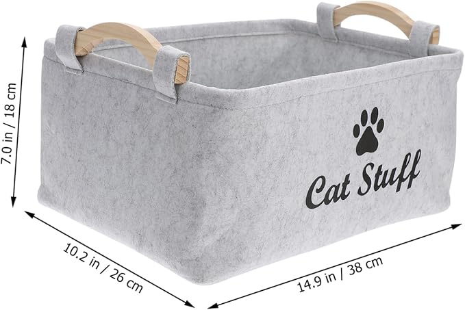 Clothing Basket Pet Toy Case Storage Bin Storage Container Multi-purpose