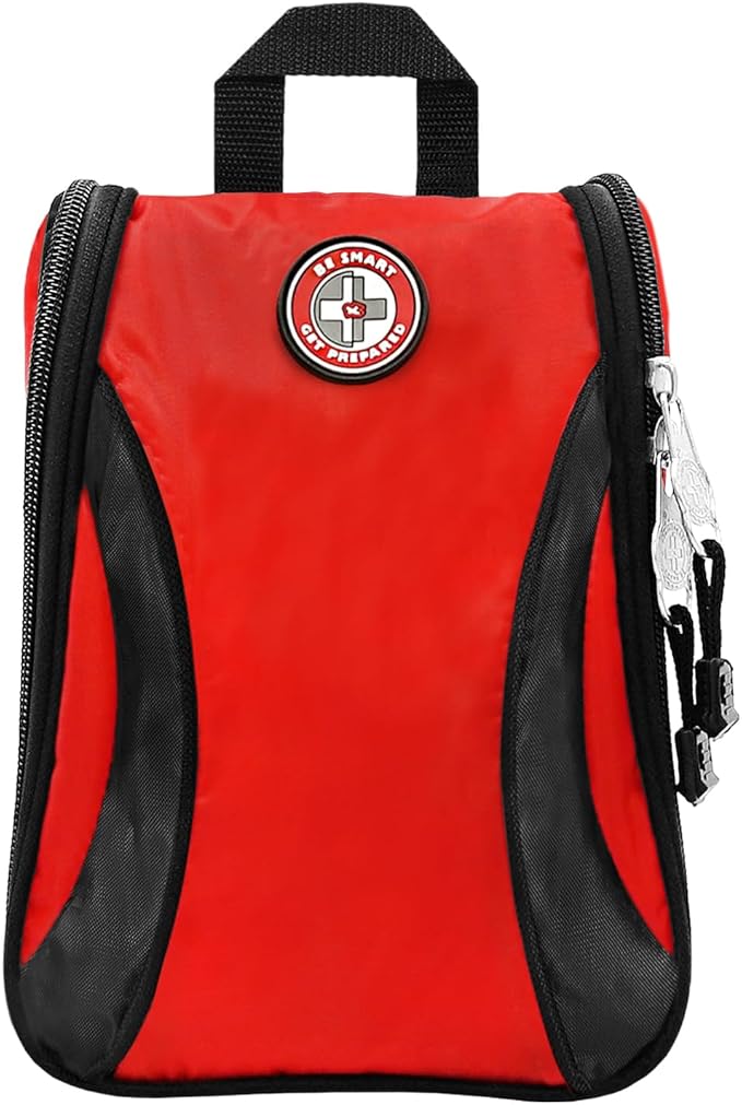 Be Smart Get Prepared 330 Pc First Aid Kit Car Home Office Outdoor in a Bag