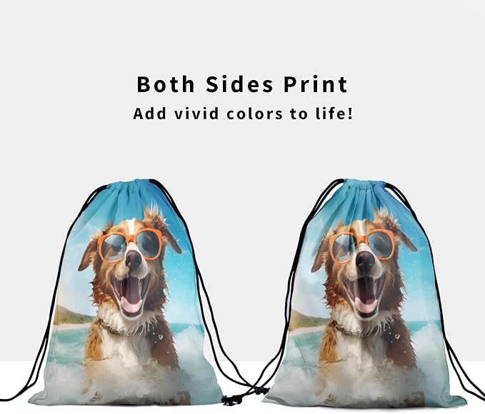 Nerxy Pet Gymnastics Grip Bag Dog Cat Drawstring Grip Bags Puppy Shoe Bag Gym Storage Pouch