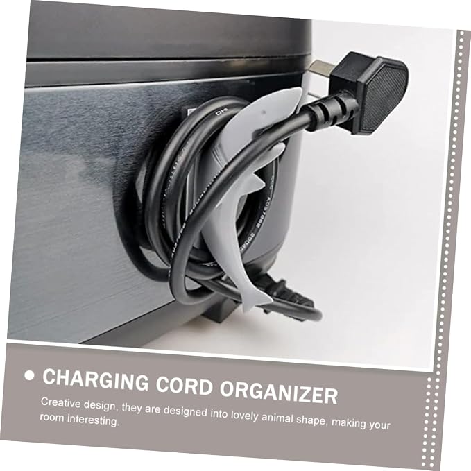 2pcs Self-Adhesive Cord Management Winder Cable Storage Organizer Household Cable Keepers Silicone Cord Organizer for Appliances