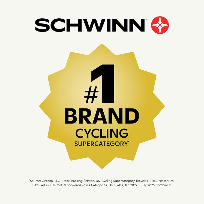 Schwinn 13-SC315 Rascal Bike Pet Trailer, For Small and Large Dogs, Lightweight, Tow with Bicycle, Up to 50 lbs. Small, Orange/Grey