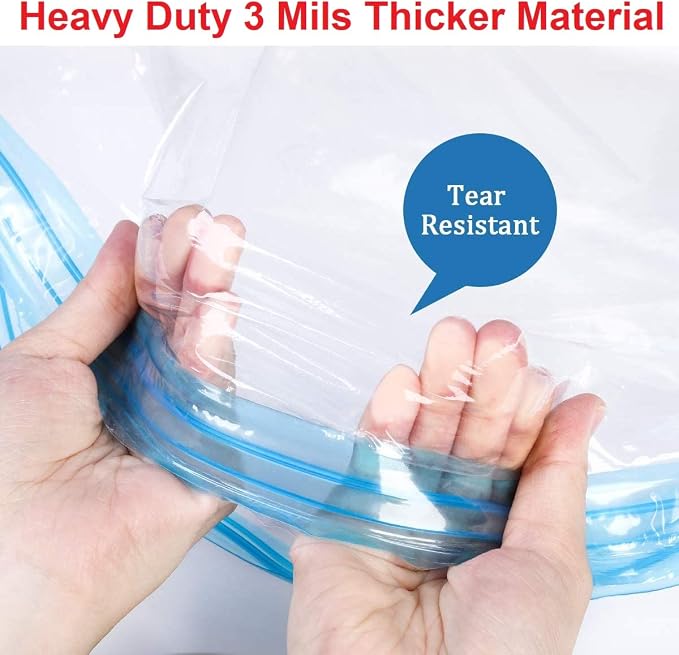 50 PACK Compress Vacuum Seal Storage Bag Space Saver LARGE size wholesale Deal