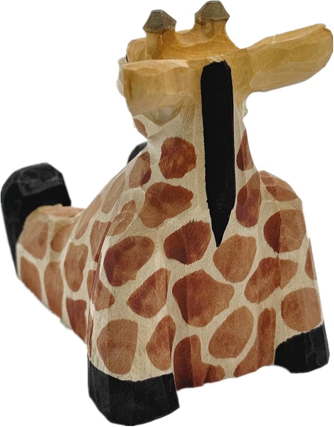 TANG SONG Wood Giraffe Phone Stand Cute Decoration Phone Stand for Tablets