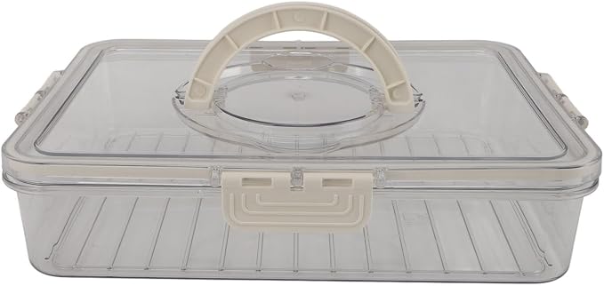 Food Storage Container, Vegetables Fruit Containers Prevents Deformation Space Saving PET for Kitchens (Outer Box), ZIZEVewn356ktog-12