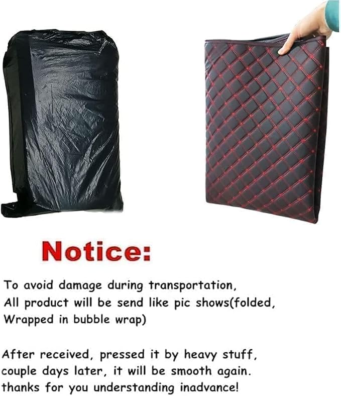 Cargo Liner Models Custom for 2025+ Nissan Kicks SV/SR, Fit All Weather Trunk Mat Waterproof Rear Cargo Carpet Heavy Duty Cargo Tray Black Red