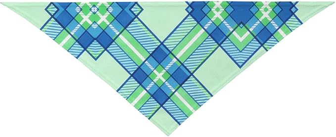 Teacher's Pet Dog Bandana,Funny Bandana Gift,Photo Prop Accessories for Dog Lovers Owner Gift,Triangle Reversible Fall Scarf, Adjustable (Checkered)