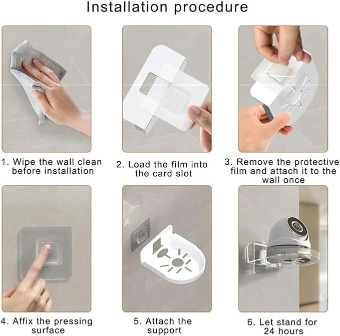 Wall Mount Camera Shelf 15-Pack Robust Camera Tray for Surveillance Monitoring – Critical Security Components(White)