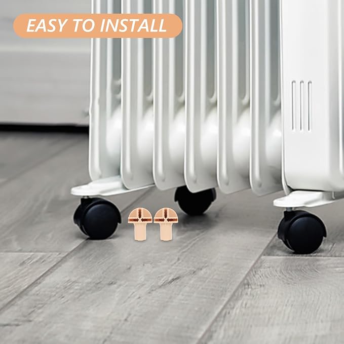 10pcs Cat Cage Wheel Connector Accessory for Wire Storage Units | White Iron and Plastic Parts, Universal Fit for DIY Cube Systems, Easy-install Set Wheels for Closet Organizing